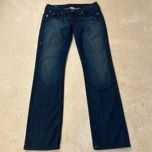 True Religion Brand Jeans 5 pocket 3 with button down closure size 29 x 33